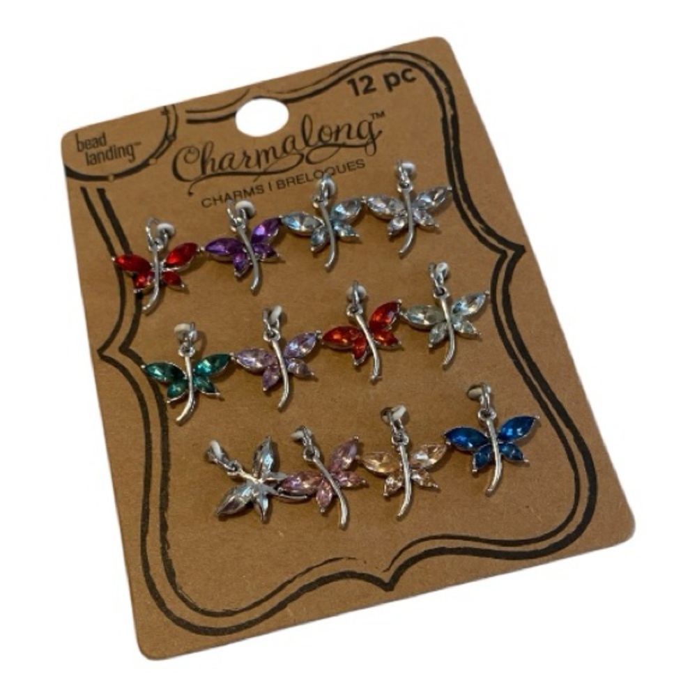 Charmalong Dragonfly Charms Set